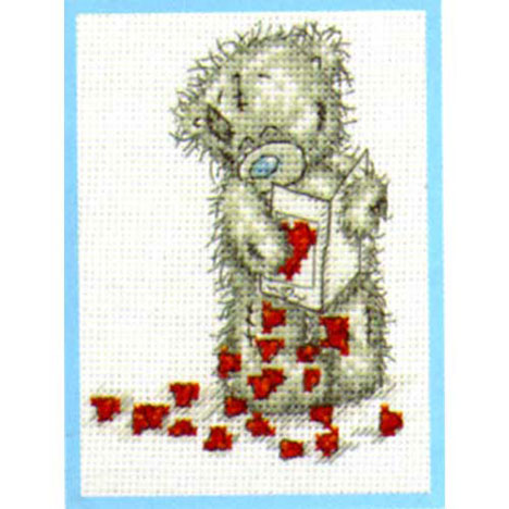 Little Hearts Me to You Bear Small Cross Stitch Kit £5.99